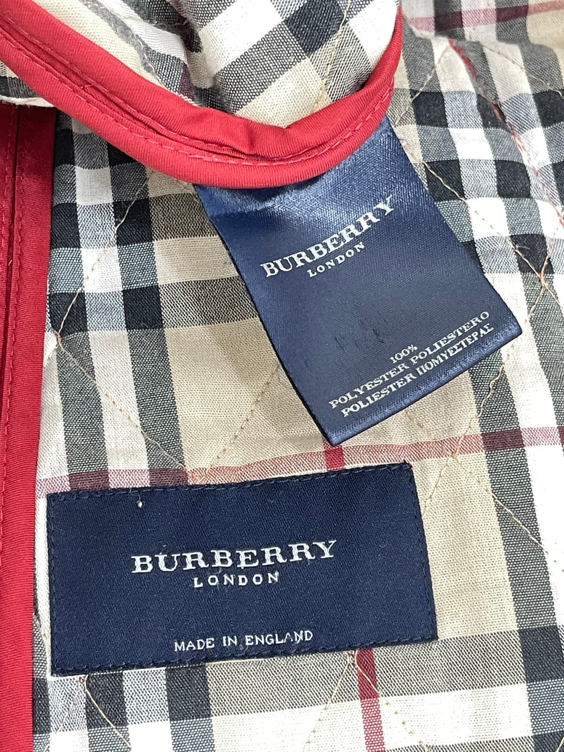 버버리 런던 퀼팅 자켓 상품이미지7