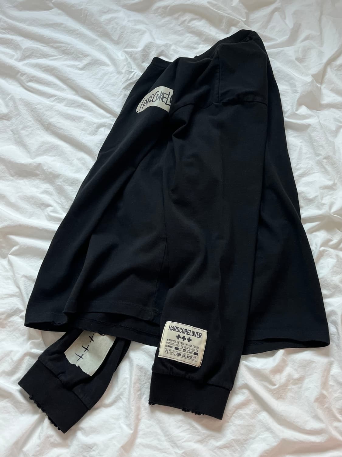 [새제품] 하드코어러버 롱 슬리브 긴팔티 상품이미지5