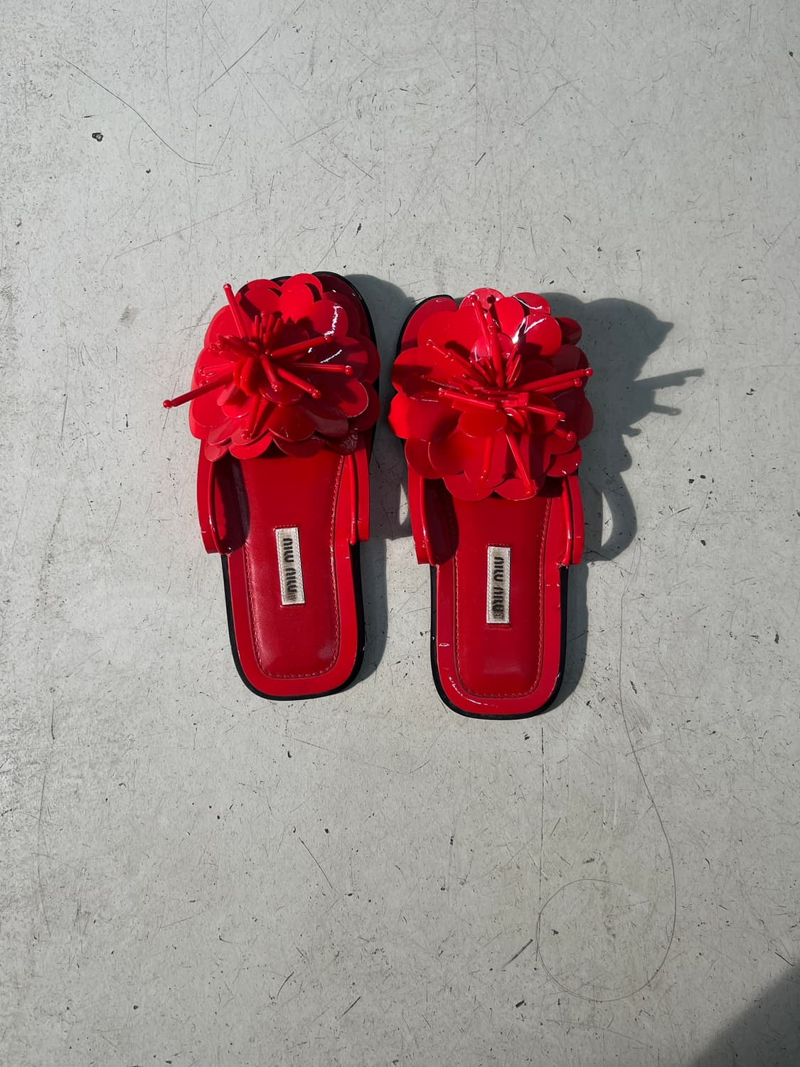 미우미우 플라워 타비 샌들 상품이미지3