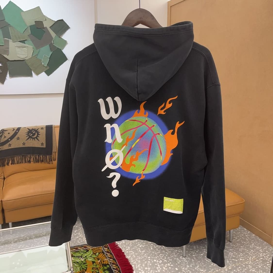 나이키 조던 스탠다드핏 백프린팅 약기모 후드티 105 C06263 상품이미지2