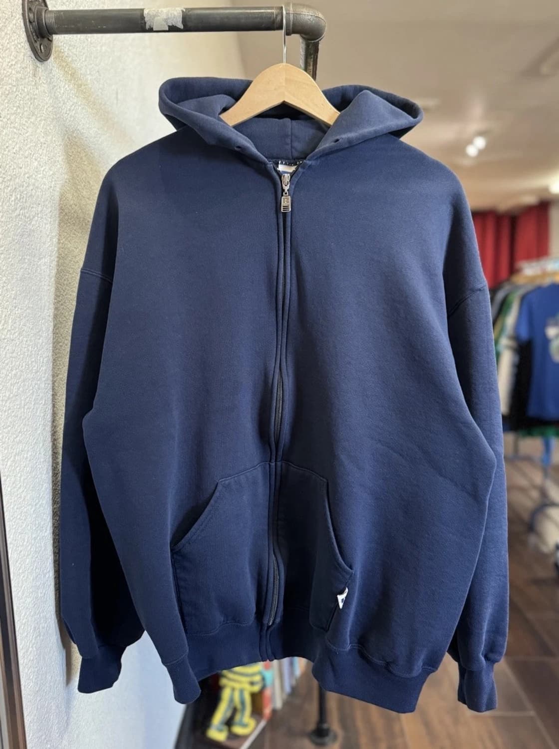 러셀 애슬레틱 후드집업 네이비 상품이미지1