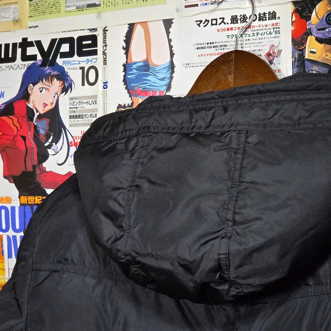 캘빈 클라인 빅 지퍼 포켓 블랙 덕다운 패딩 상품이미지7