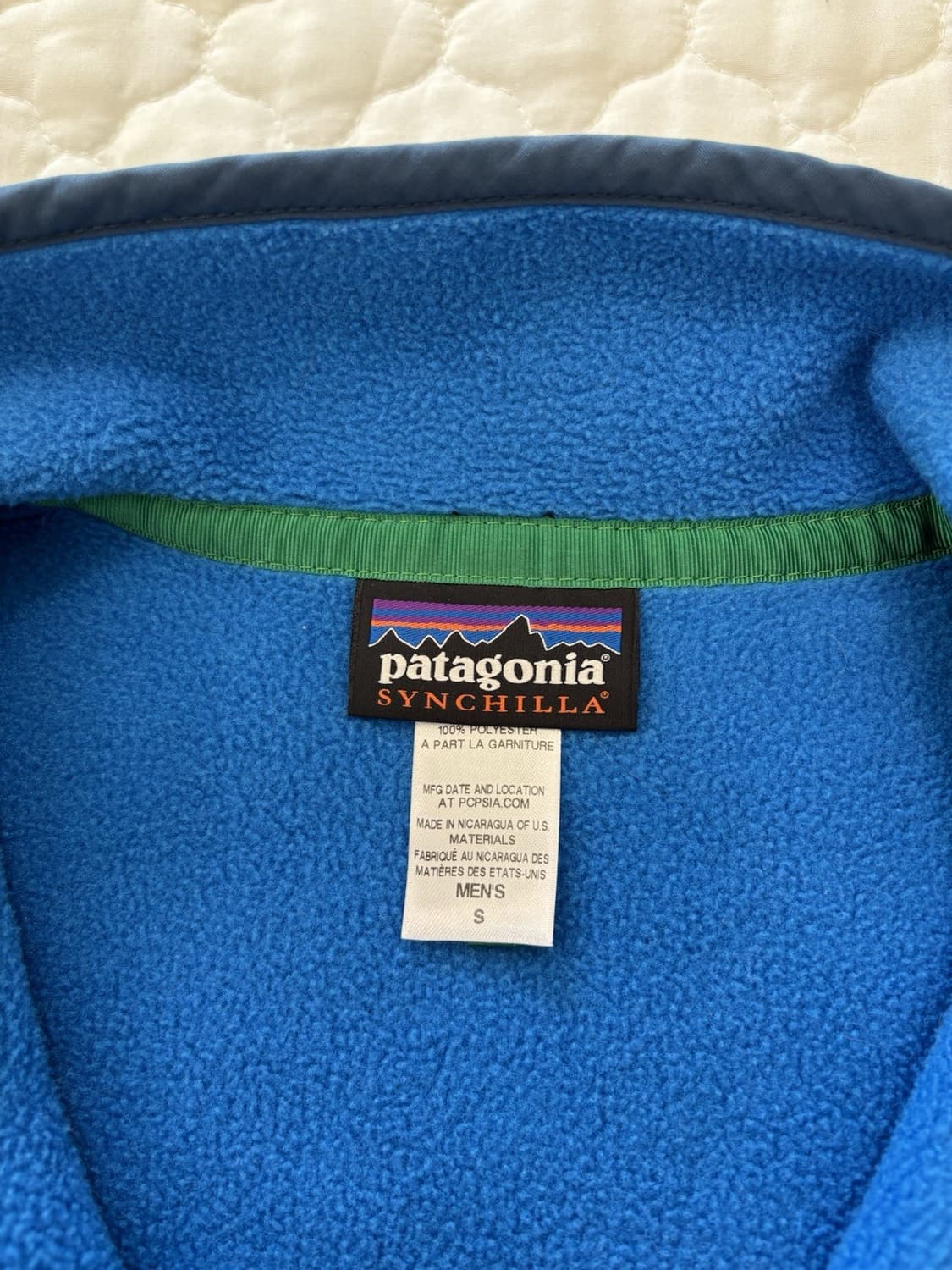 11FW 파타고니아 신칠라 스냅-T 블루/네이비 상품이미지3