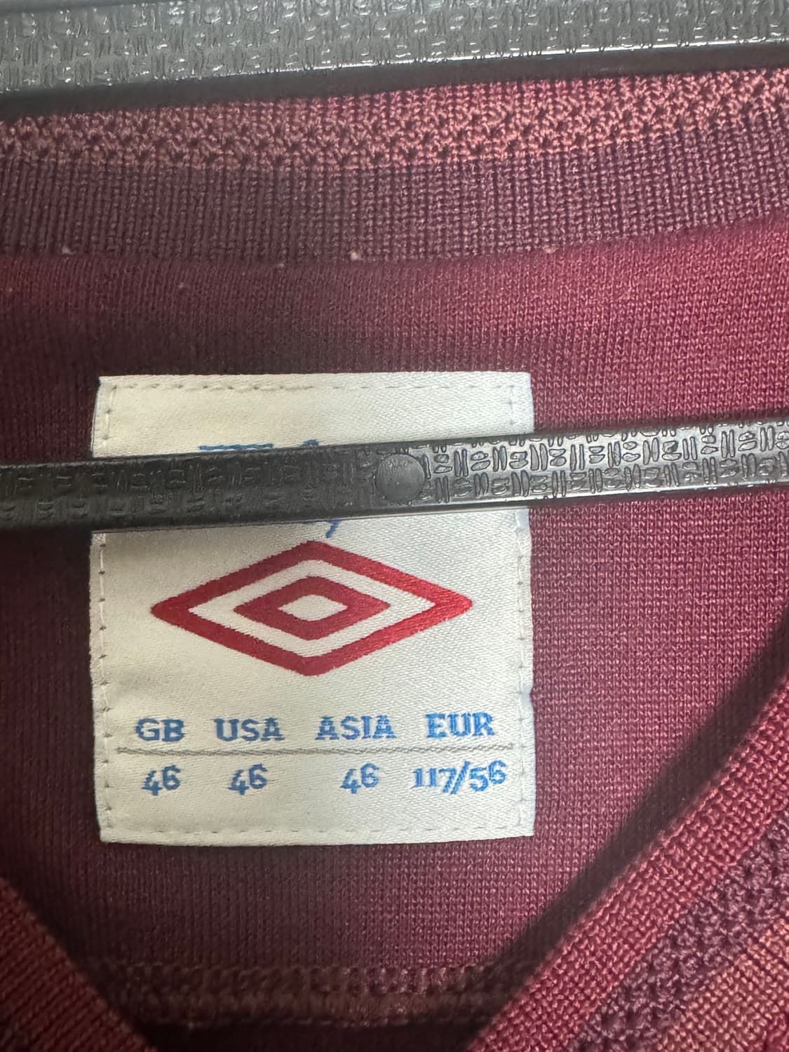 12-13 맨체스터 시티 어웨이 엄브로 유니폼 반팔 노마킹 상품이미지4