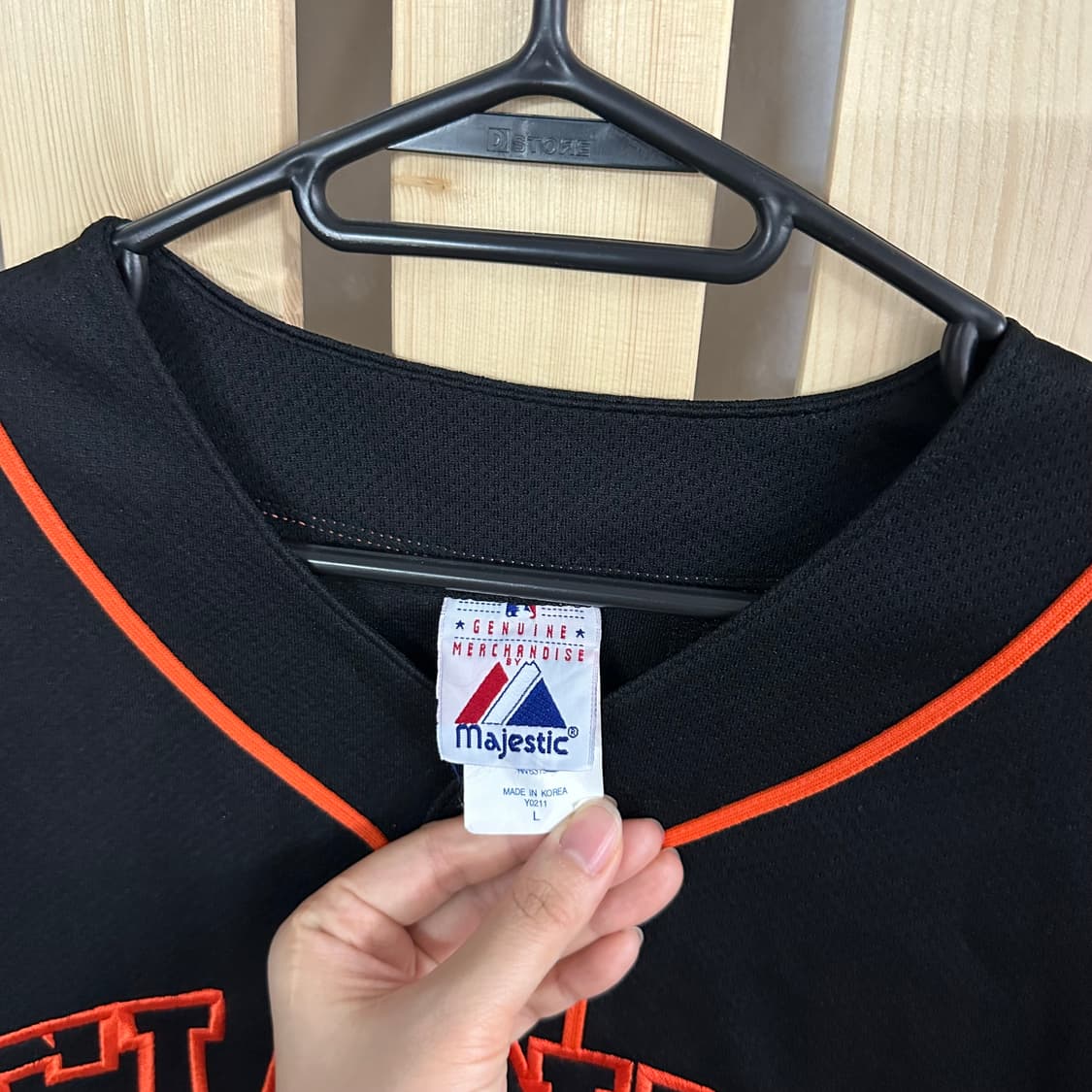 (L) 마제스틱 샌프란시스코 자이언츠 본즈 야구 유니폼 반팔 상품이미지6