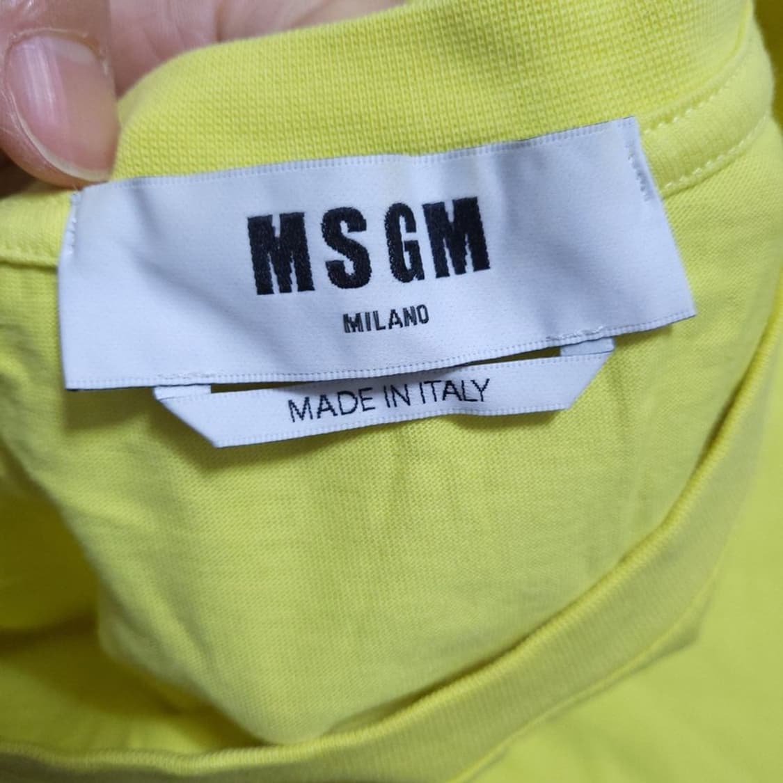 Msgm 여 반팔 티 M 0413 상품이미지6