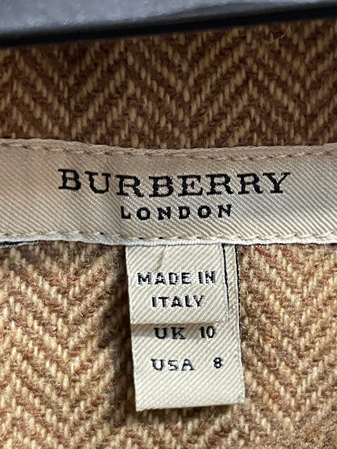 버버리 런던 헤링본 스커트 상품이미지4