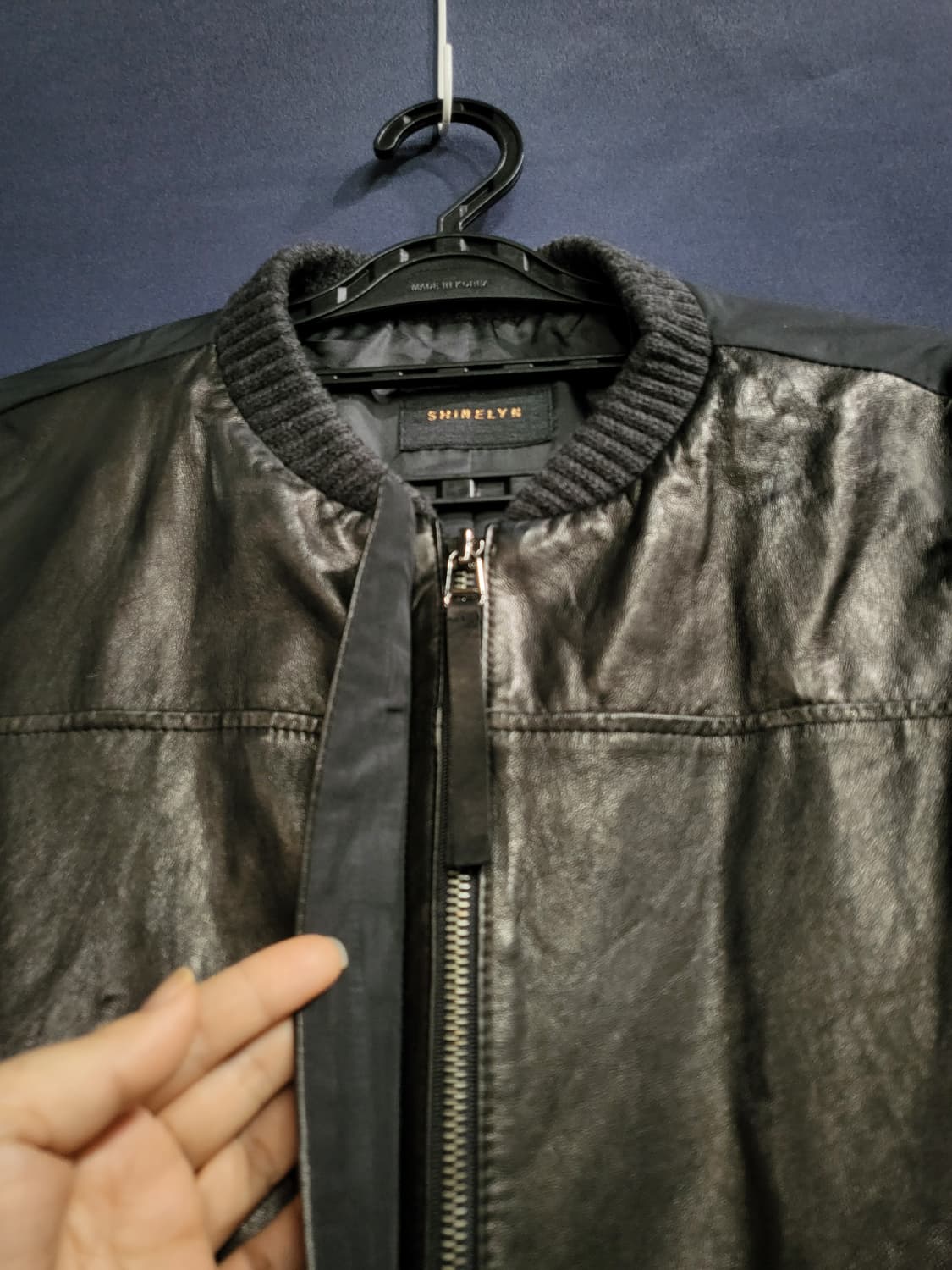 샤이린 양가죽 포코노천 자켓 상품이미지2