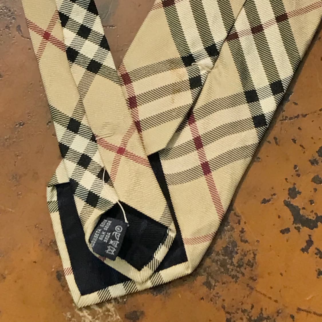 버버리 노바체크 넥타이 남녀공용  상품이미지4