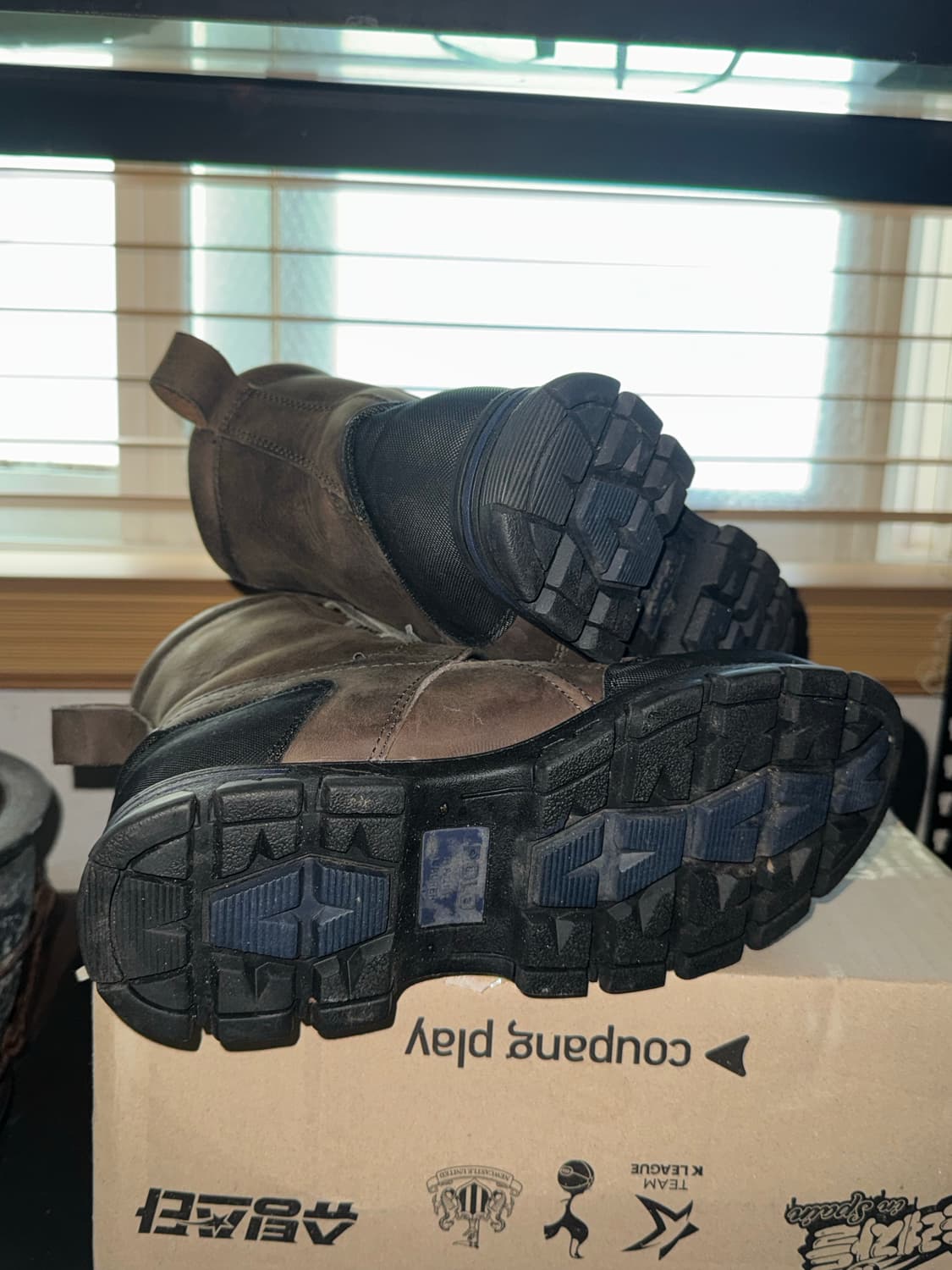 폴로 랄프로렌 브라운 스웨이드 처카 부츠(250-255) 상품이미지5