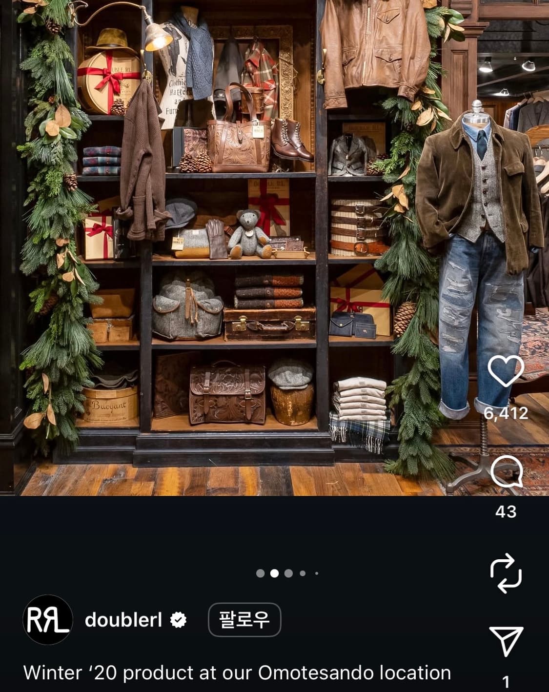 랄프로렌 빈티지 1940s 오리지널 프렌치 헌팅 자켓 상품이미지1