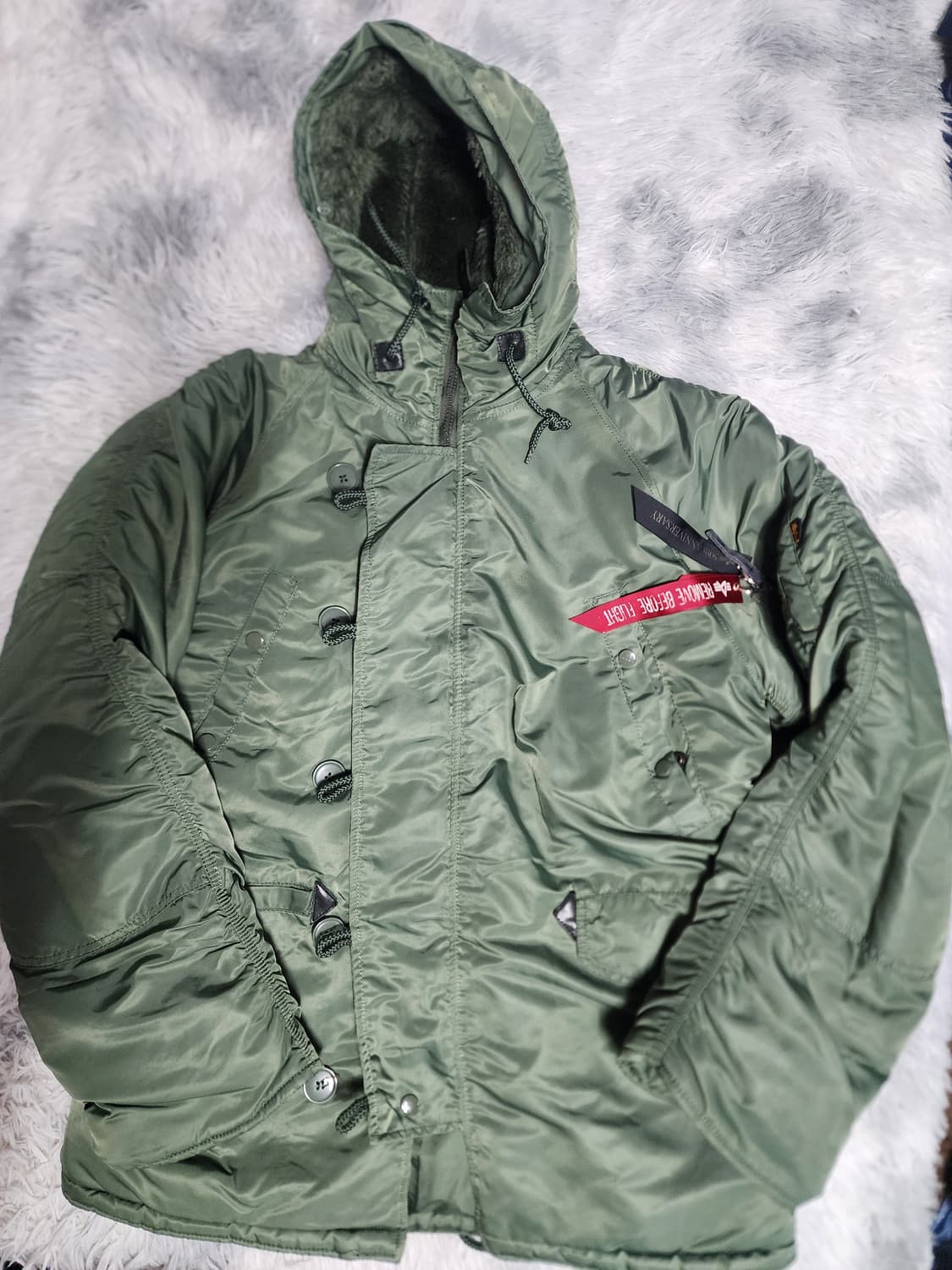 알파 인더스트리 N-3B 헤비 파카 상품이미지1