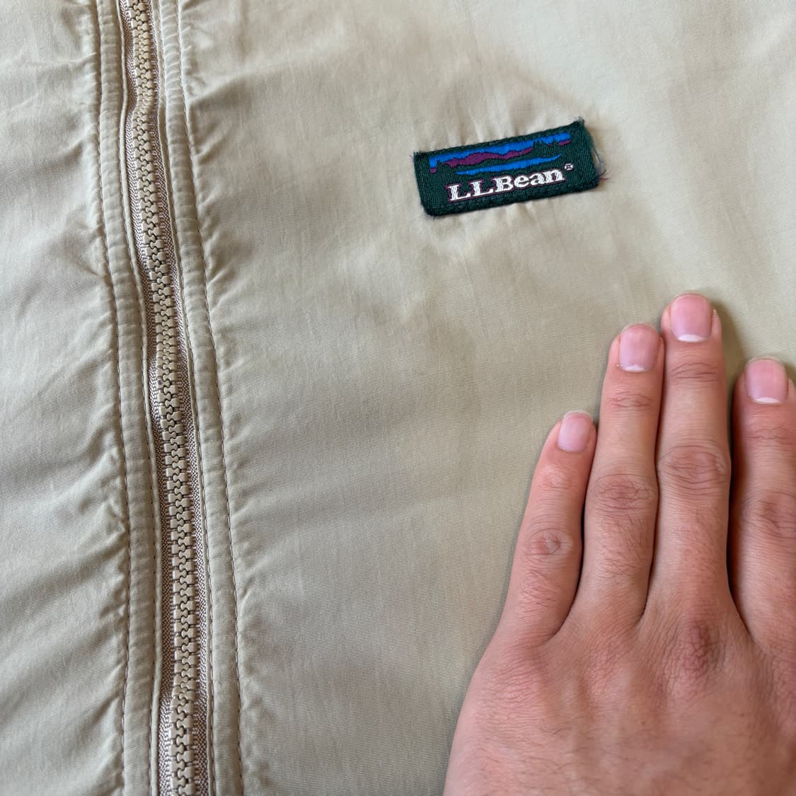 90s L.L.bean 90년대 엘엘빈 쓰리 시즌 베이지 웜업 자켓  상품이미지5