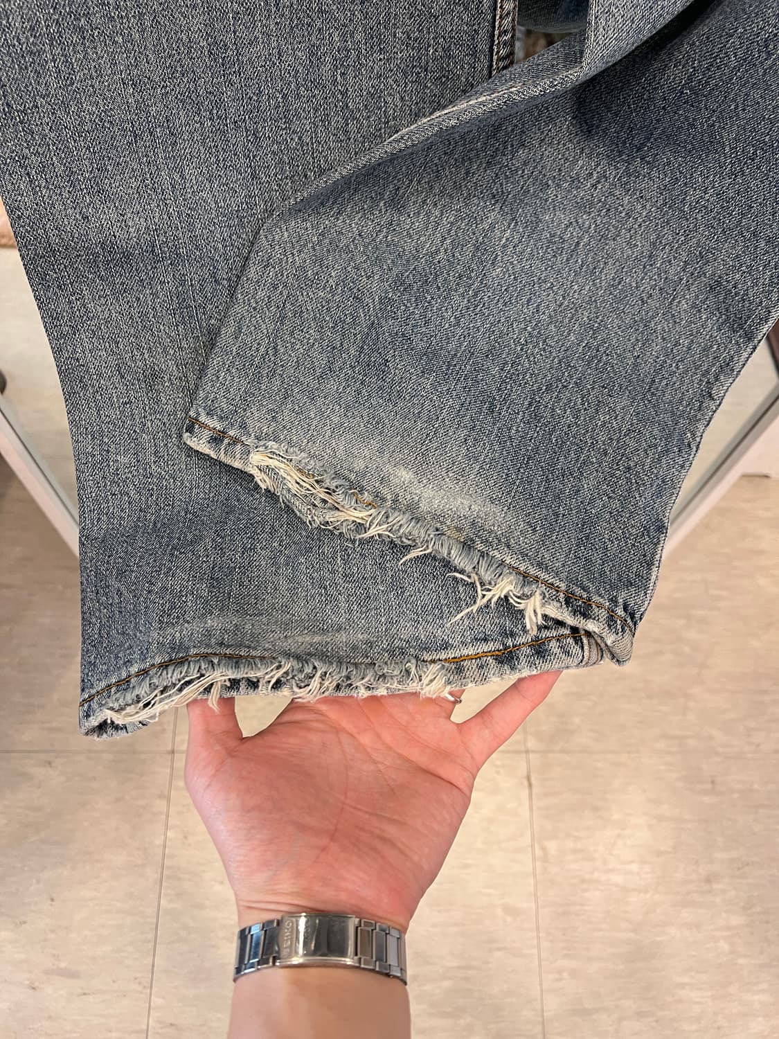 00s Levis 리바이스 527 빈티지 데님 팬츠 (34inch) 상품이미지8