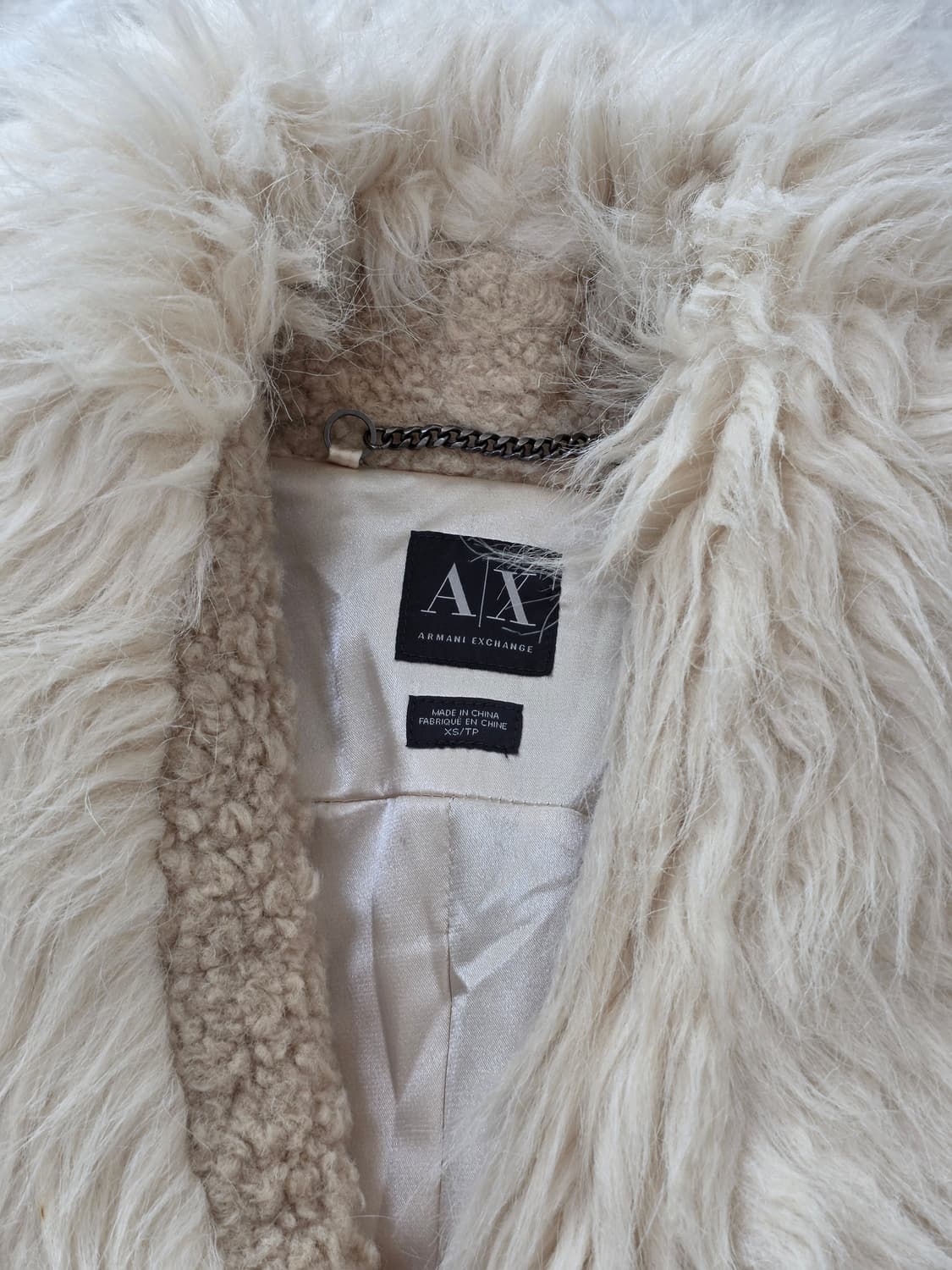 AX 아르마니 익스체인지 퍼 자켓 빈티지 상품이미지2