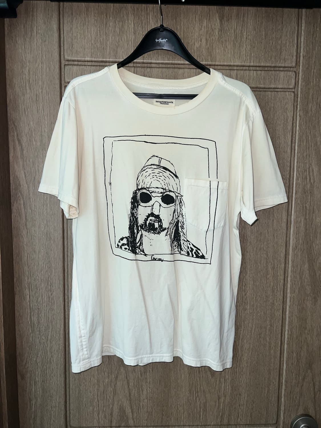 미야시타 커트코베인 일러스트 티셔츠 상품이미지2