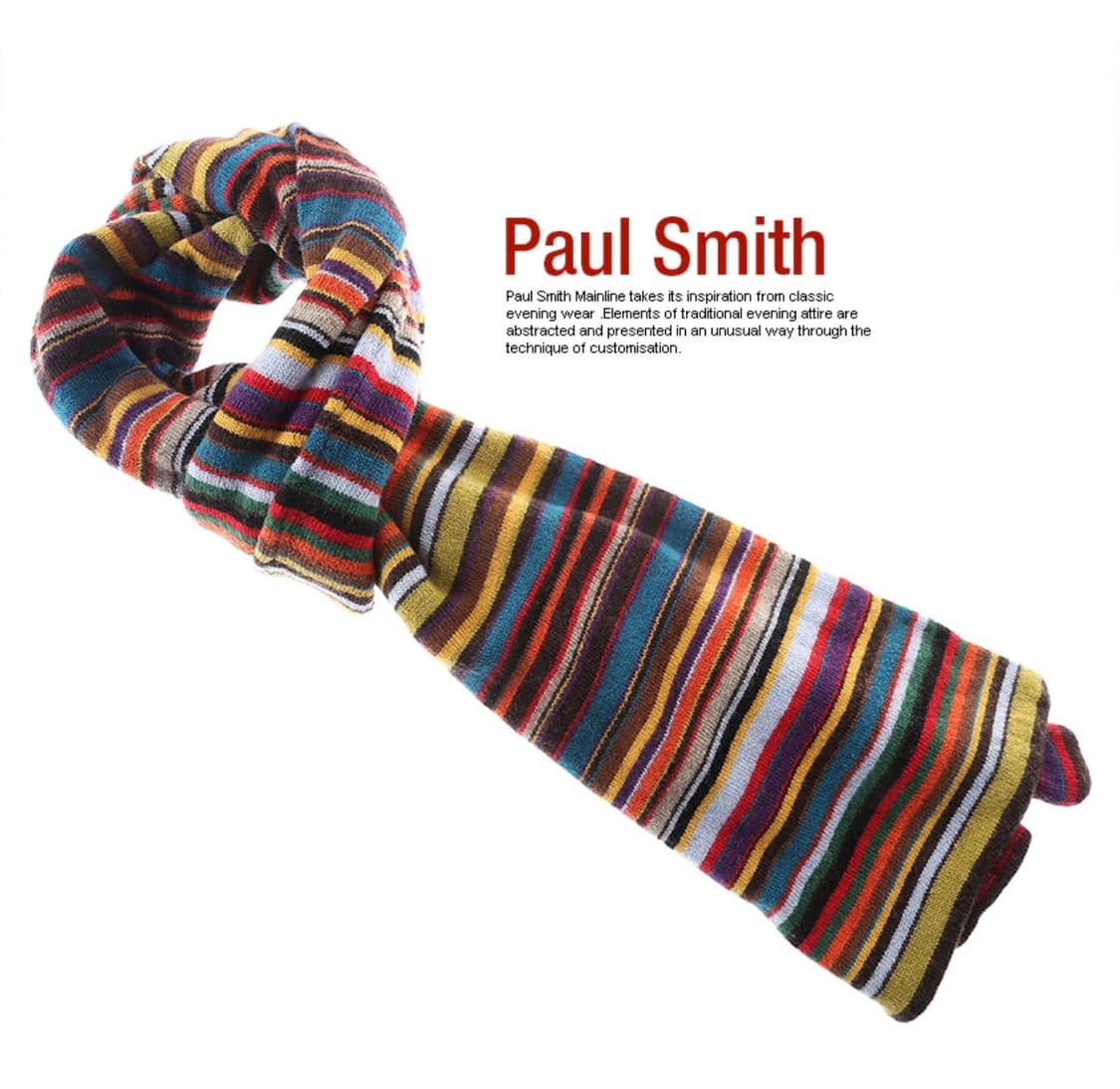 폴스미스 멀티컬러 머플러 상품이미지3