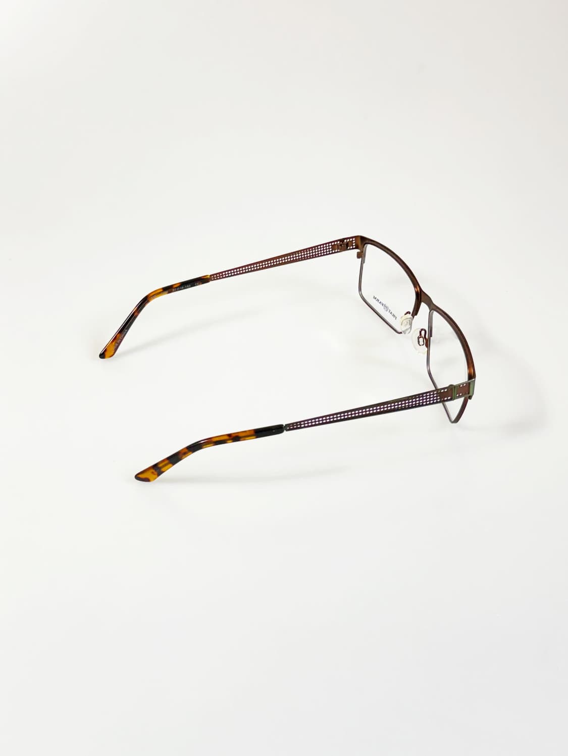 PHAT FARM 매트 그린 슬림 스퀘어 메탈 빈티지 안경 상품이미지4