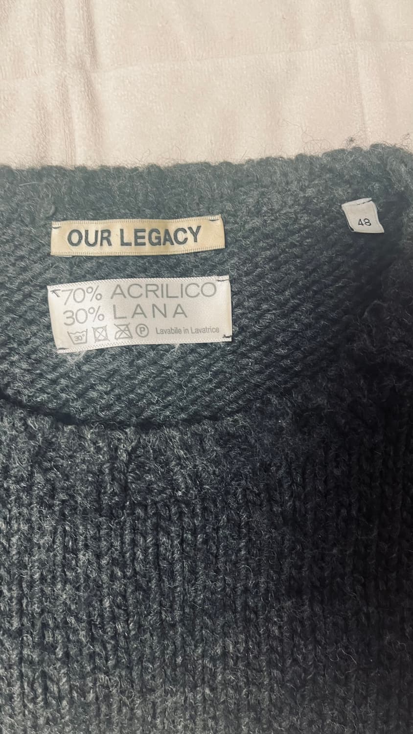 [48]아워레가시 팝오버 해골 니트 상품이미지2