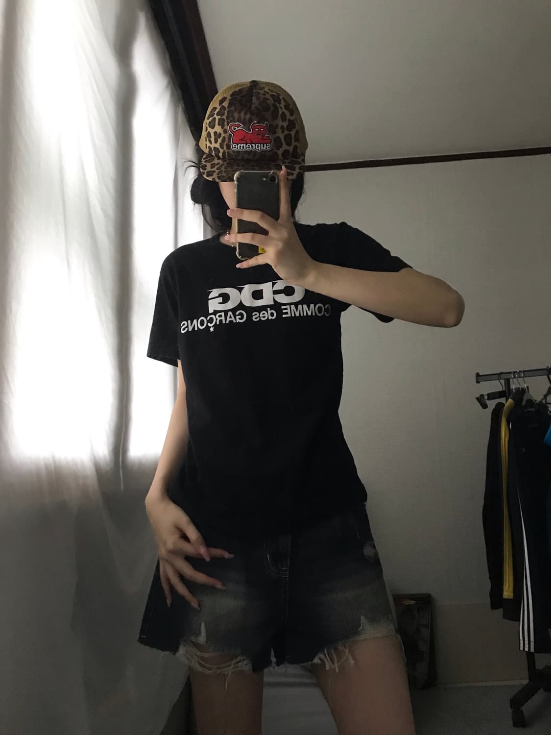 꼼데가르송 블랙 반팔티셔츠 상품이미지3