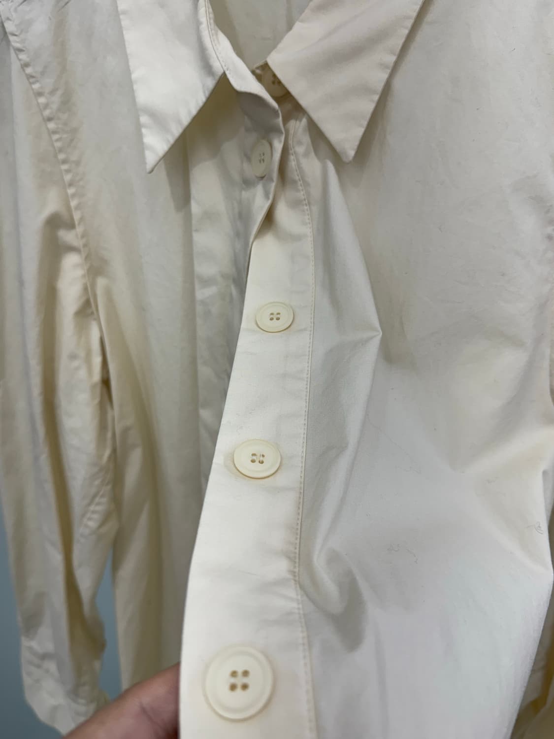 로우클래식 코튼 셔츠 M 상품이미지7