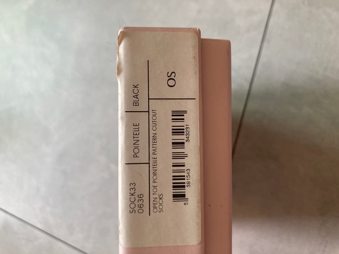 뉴진스 시몬로샤 오픈토 컷아웃 니삭스 상품이미지6