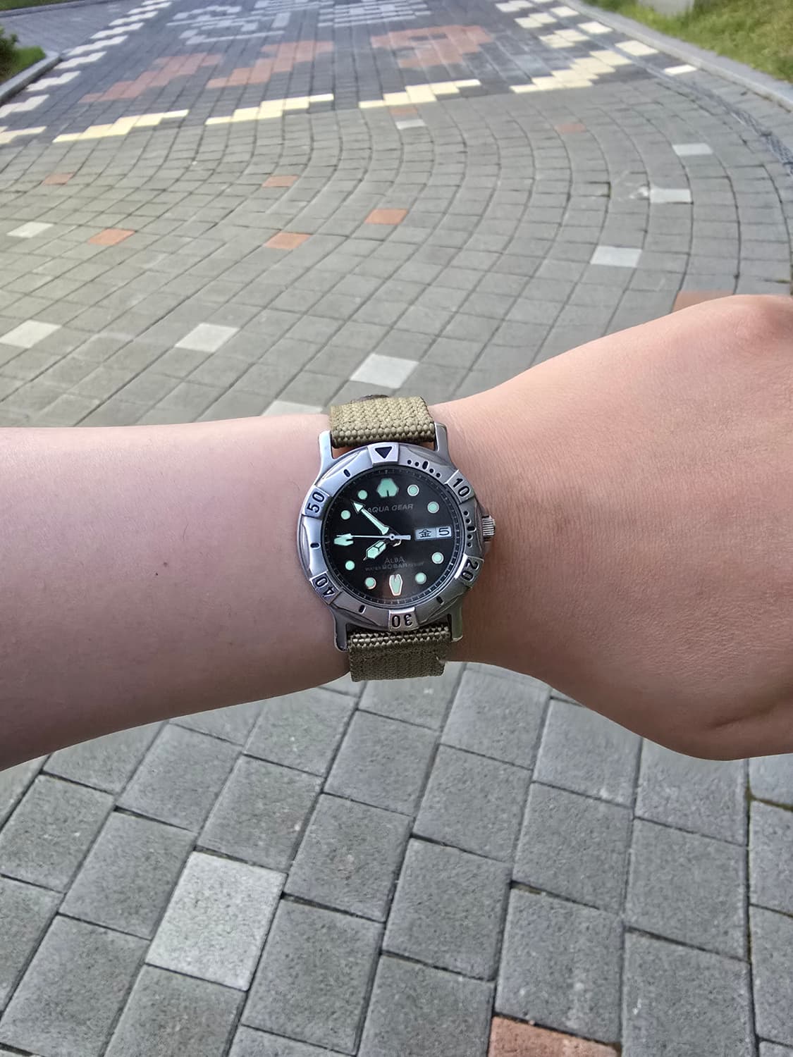 세이코 알바 아쿠아기어(Aqua Gear) V348-6A50 상품이미지5