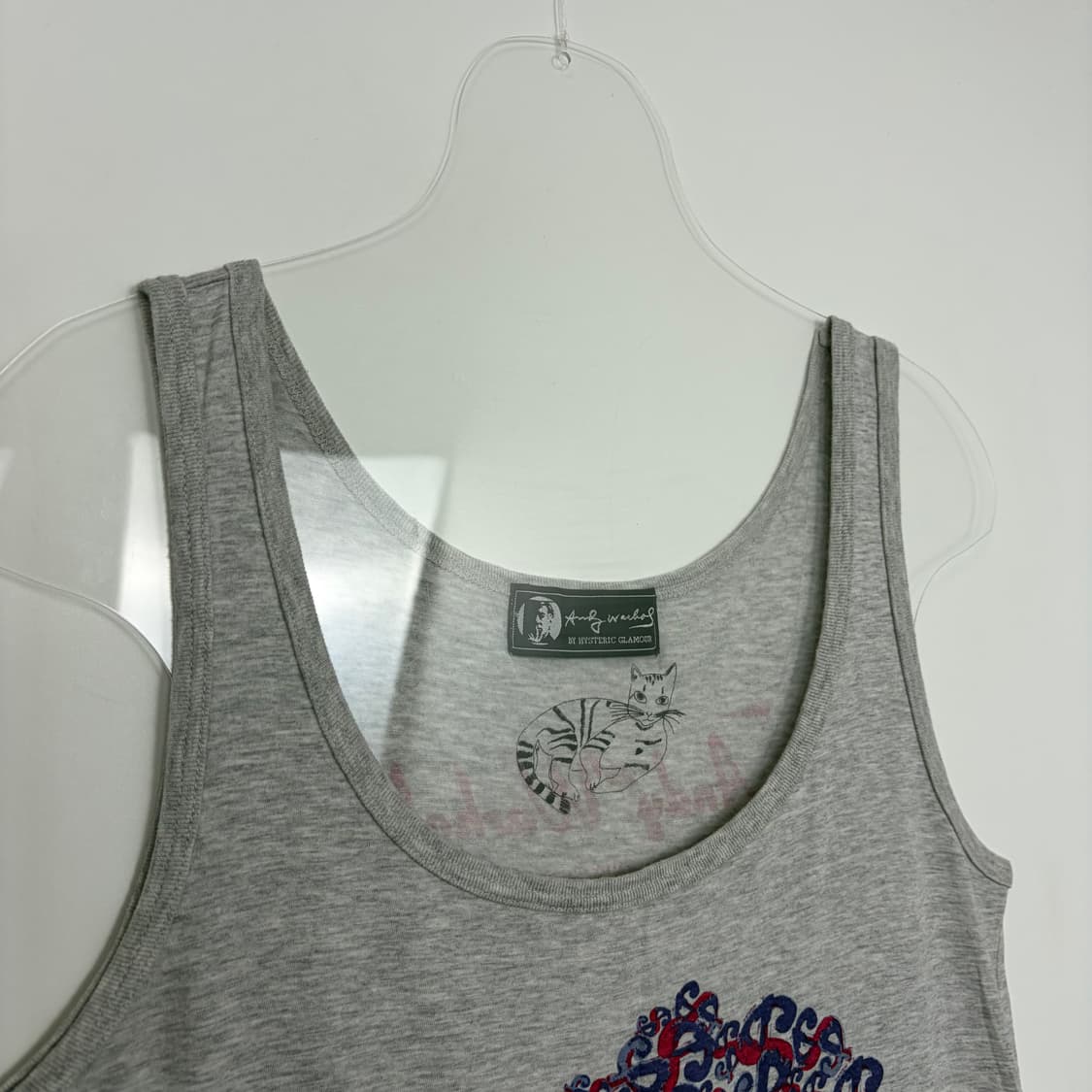 히스테릭글래머 슬리브리스 나시 민소매 티셔츠 상품이미지2