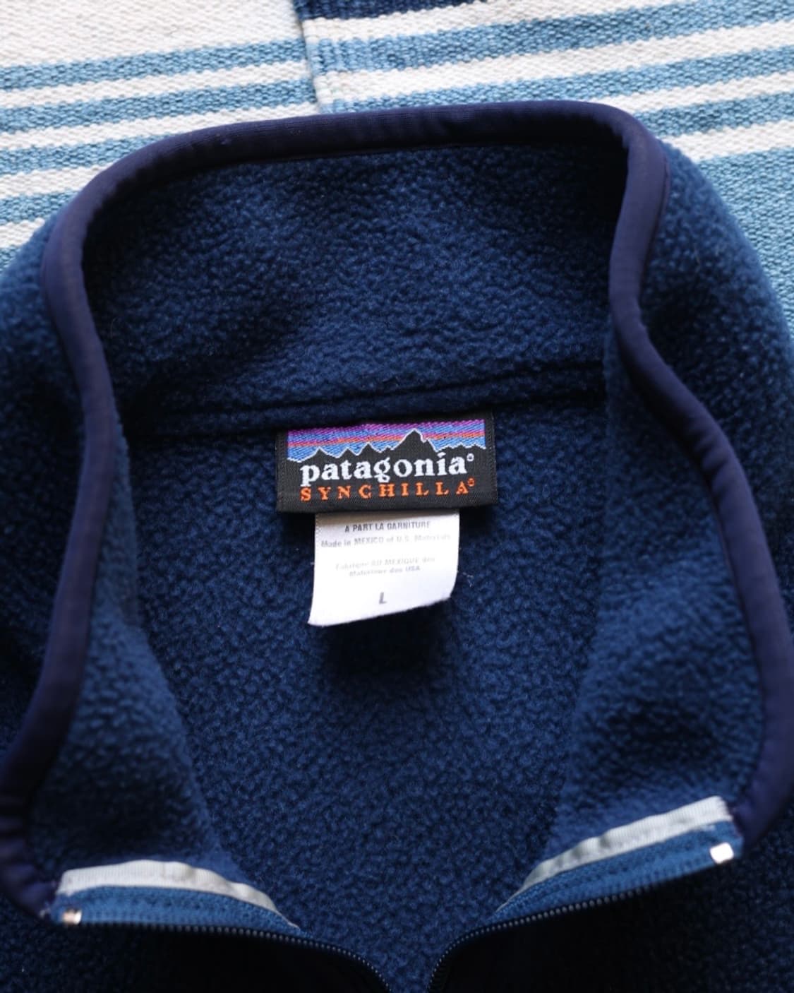 파타고니아 00s 마수피얼 신칠라 플리스 Classic Navy 상품이미지2