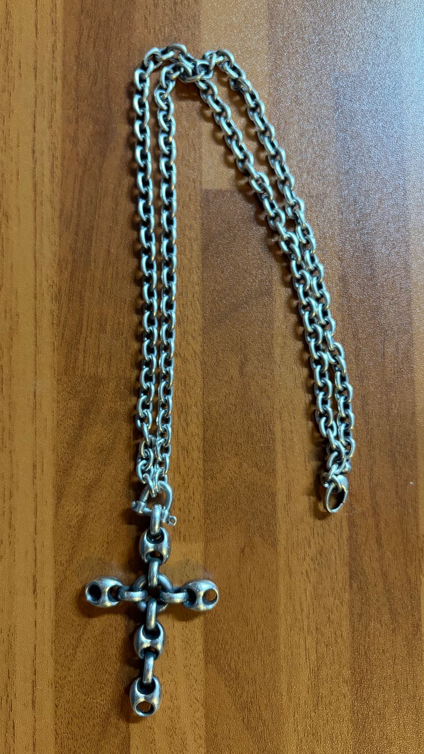 구찌 크로스 팬던트 목걸이 상품이미지5