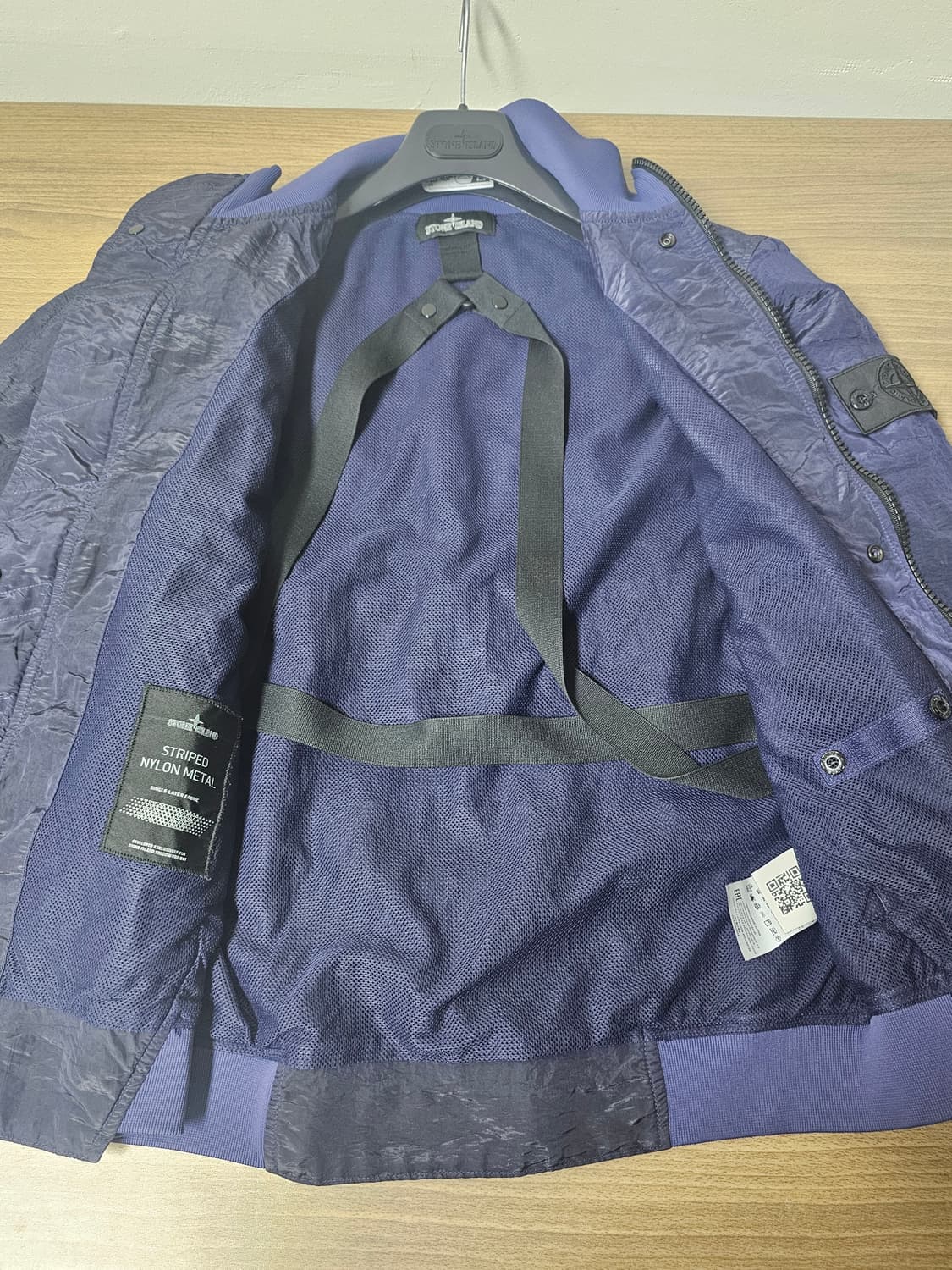 스톤아일랜드 쉐도우프로젝트 STRIPED NYLON METAL 자켓 상품이미지5