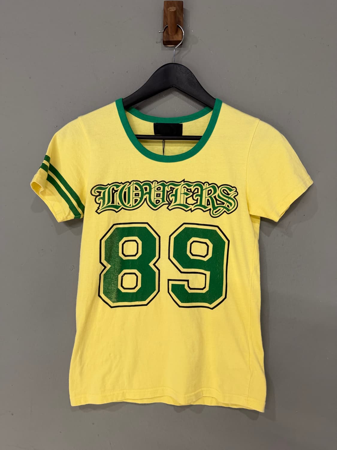 numbering detail yellow top 상품이미지5