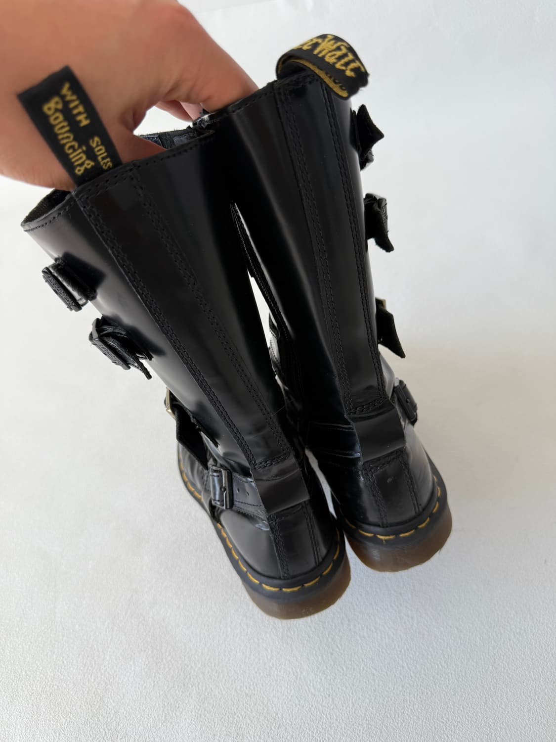 [EU36, 230]닥터마틴(Dr.Marten) 벨크로 롱 부츠 상품이미지7