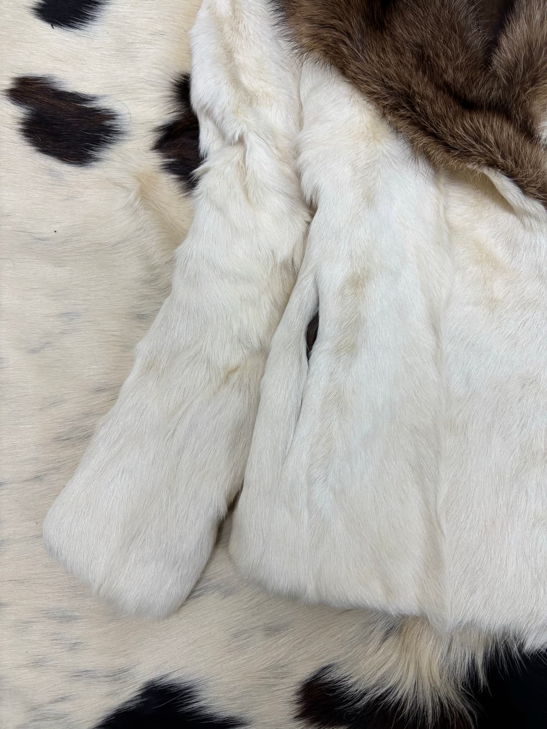 Gal Mood KidLamb White Fur Jacket 상품이미지6