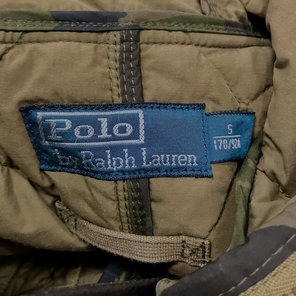 폴로 카모플라쥬 패딩 바람막이 S 상품이미지7