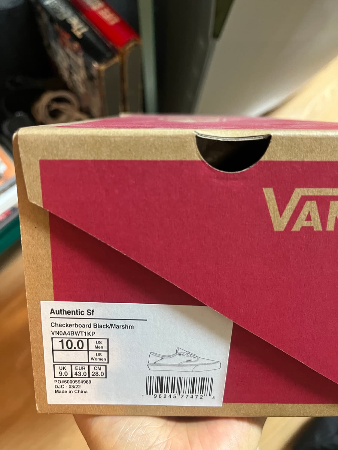 (280) 반스 어센틱 SF 에코 띠어리 화이트 Vans 상품이미지4