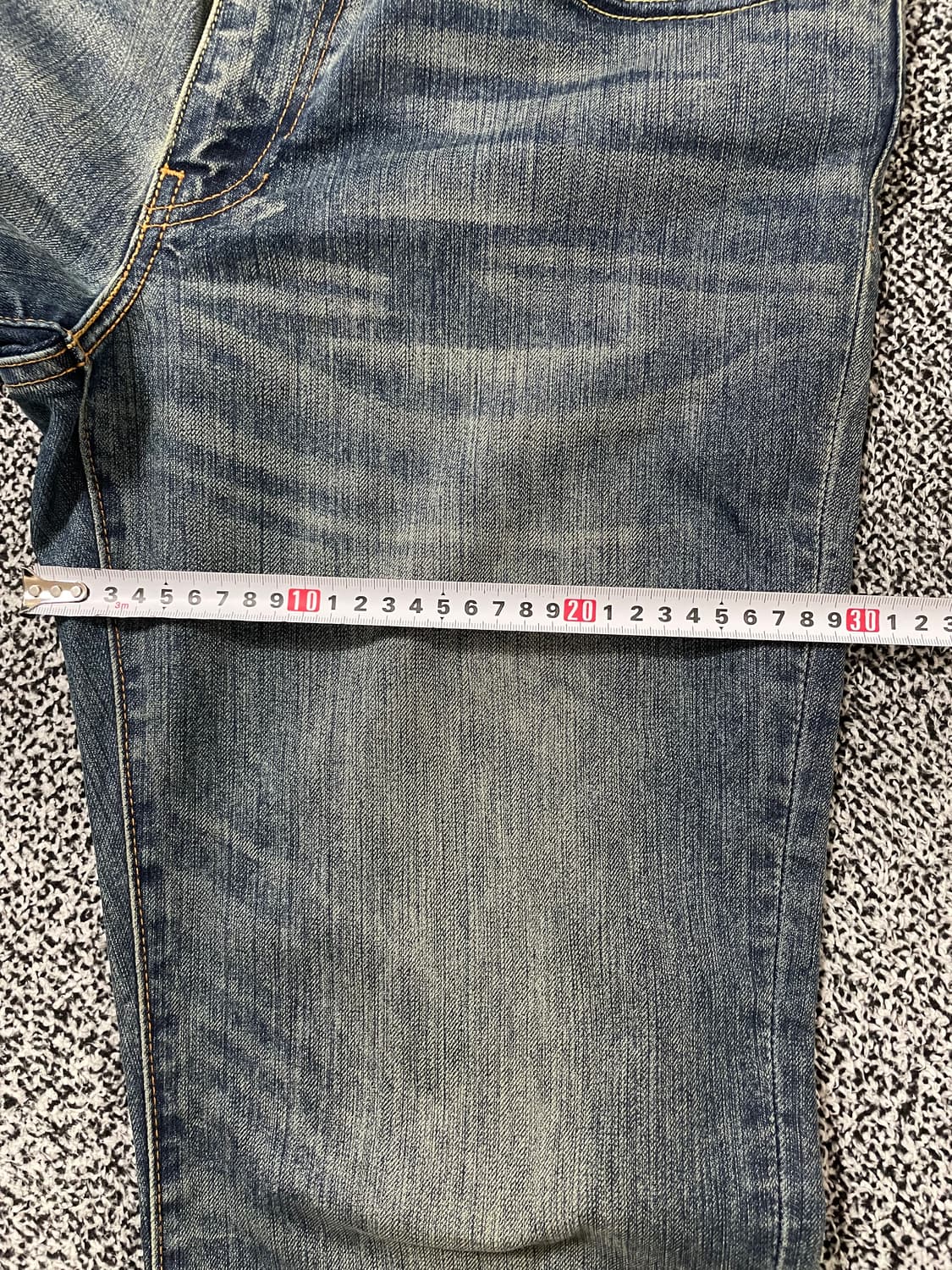 빈티지9. 리바이스 502 중청 웜 컬러 데님 청 바지 팬츠 상품이미지6