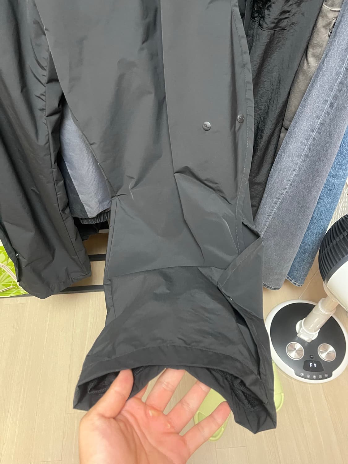 산산기어 웨이브 팬츠 25/ 3사이즈 블랙 상품이미지3