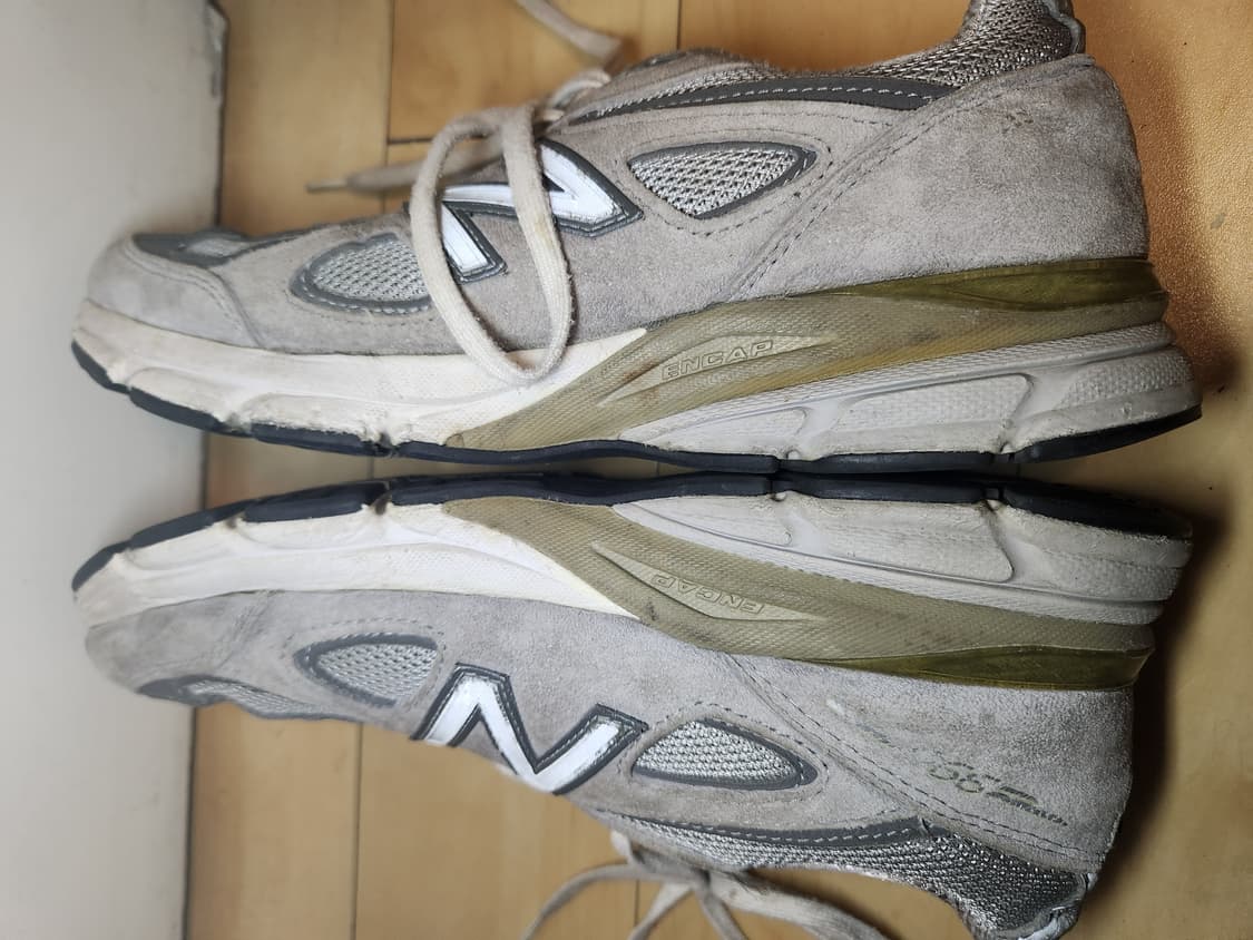 (255) 뉴발란스 990v4 그레이 상품이미지5