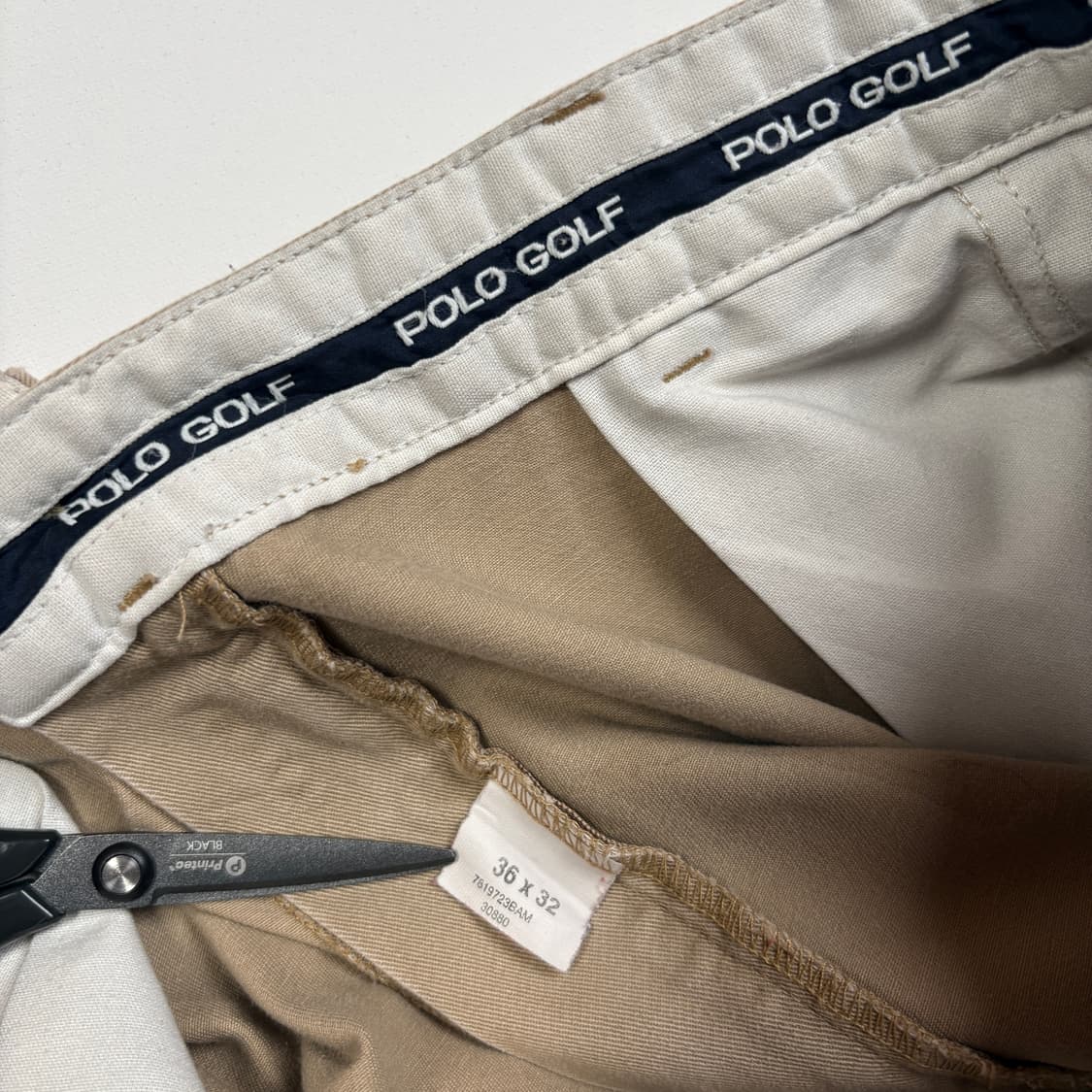 [36x32] Polo golf chino pants beige 상품이미지5