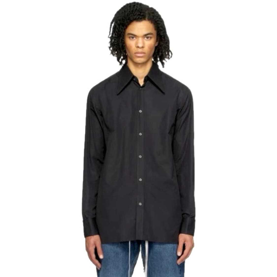 (41) 메종 마르지엘라 포인트 카라 포플린 셔츠 상품이미지1