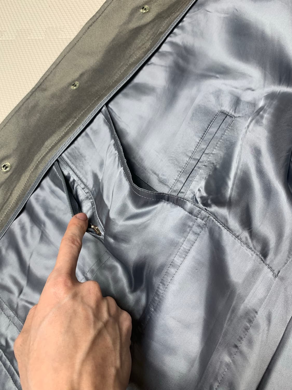 베르테르 실크 발마칸 코트 상품이미지4