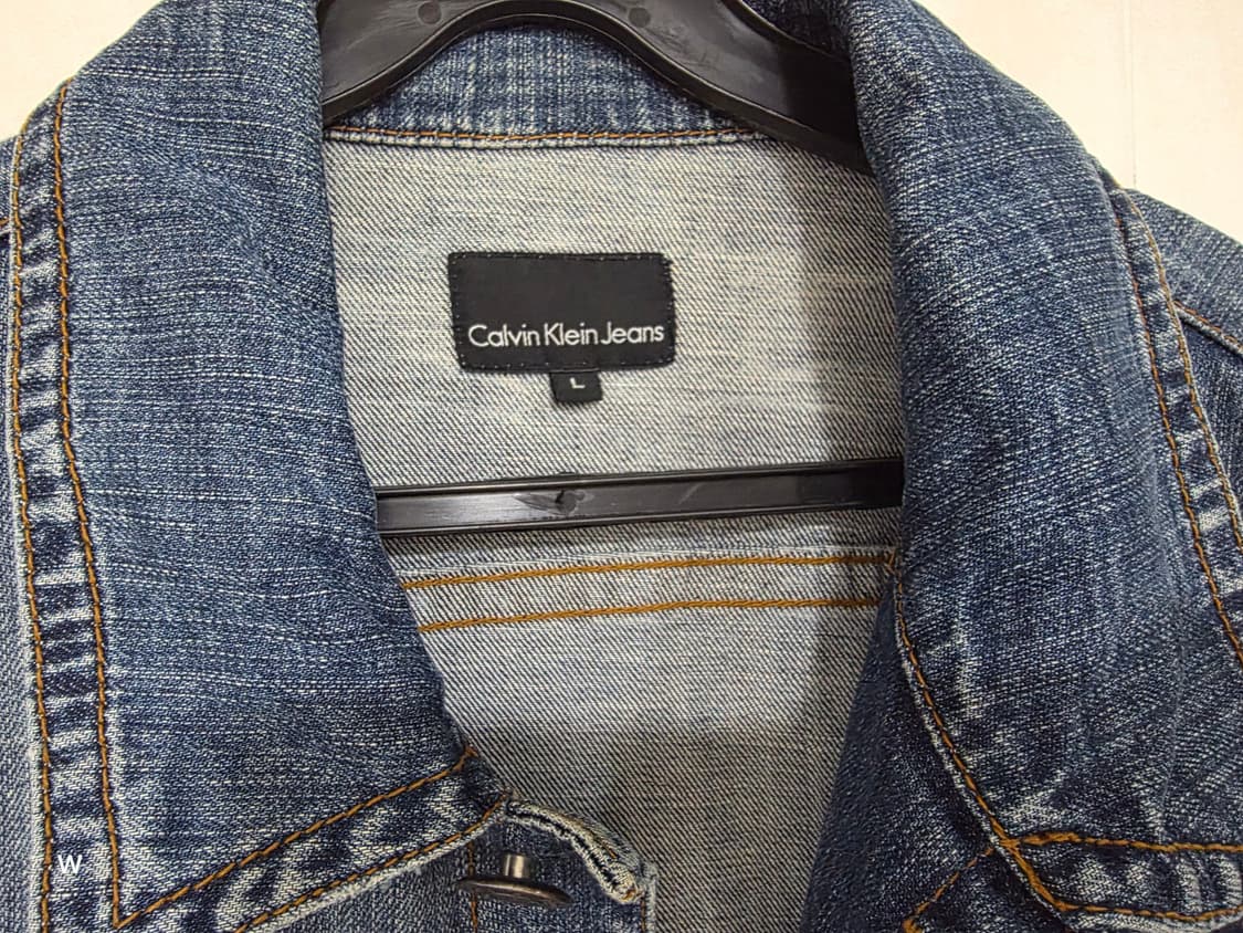 캘빈클라인 데님 트러커자켓  청자켓 [L size] 상품이미지10