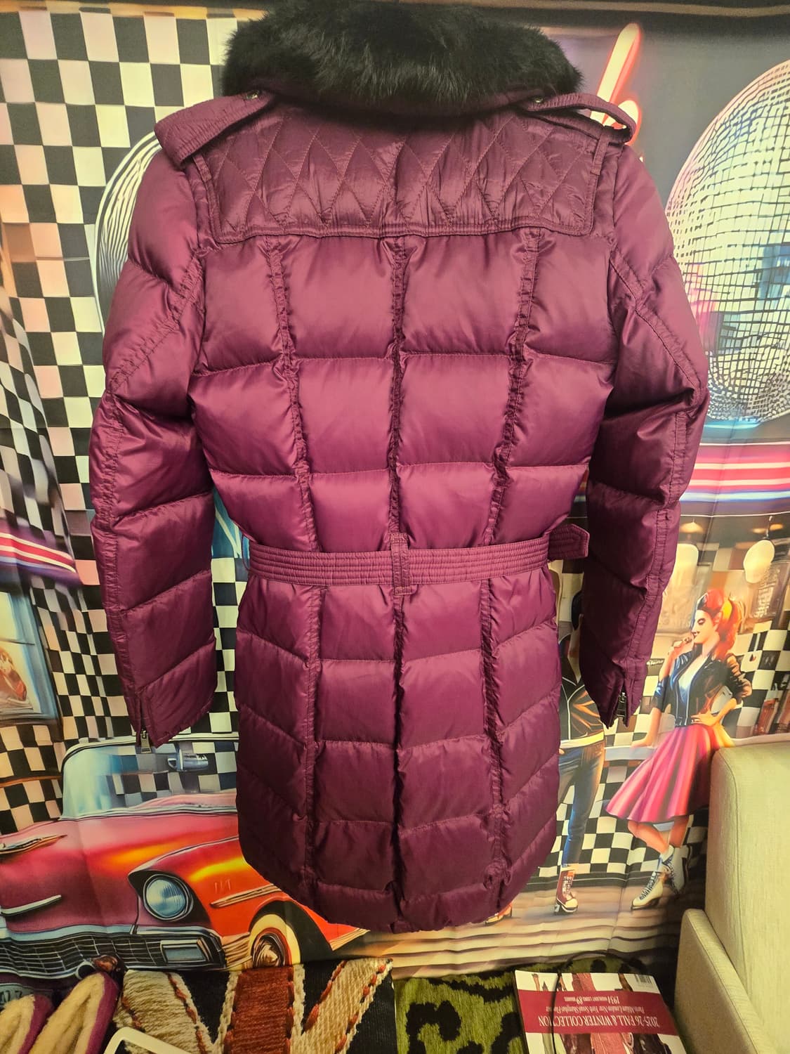 버버리 (Burberry)
 퍼플  구스패딩 상품이미지8