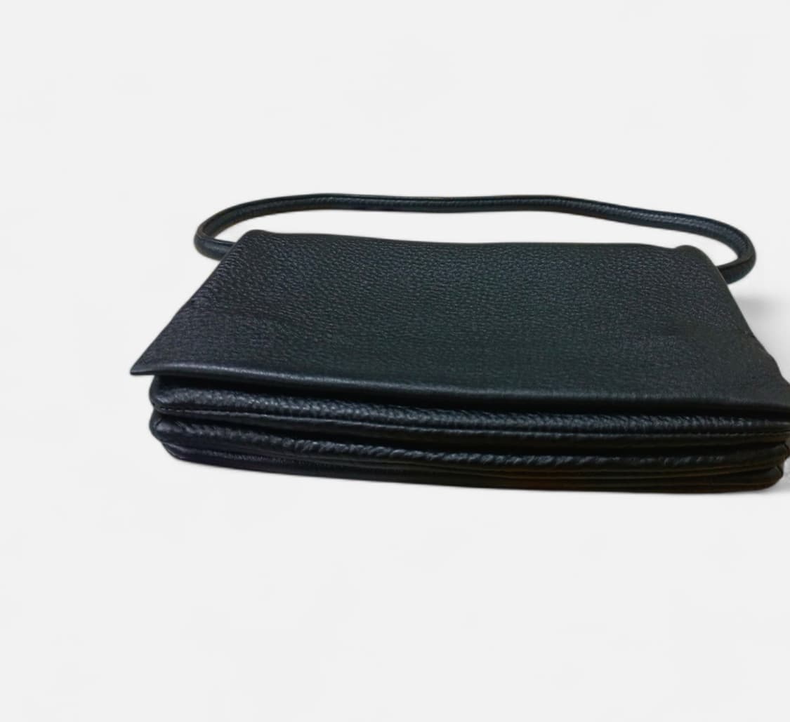 어트 폴디드백 블랙 autt folded bag 낫띵리튼 파사드패턴 가방 상품이미지9