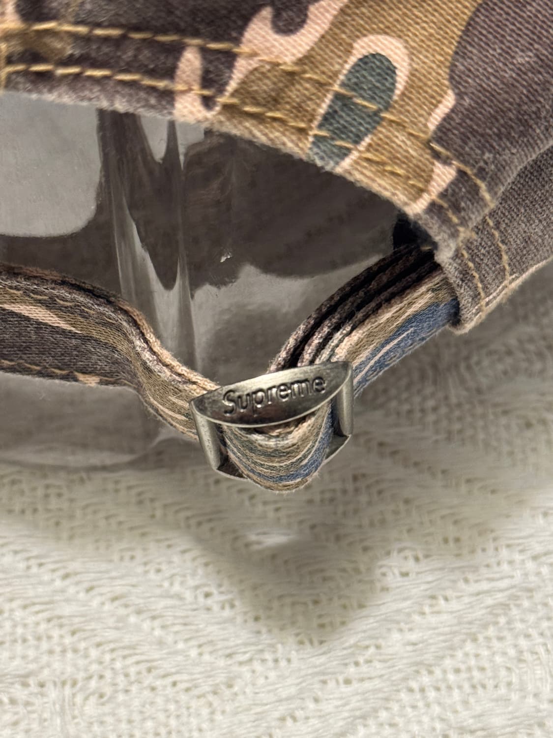 슈프림 x 언더커버 스터드 6-패널 브라운 카모 - 23SS  상품이미지3