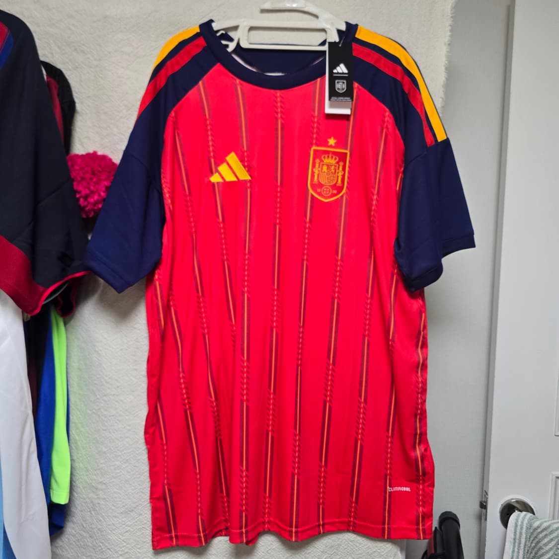스페인 국대 유니폼 4xl 새제품 상품이미지1