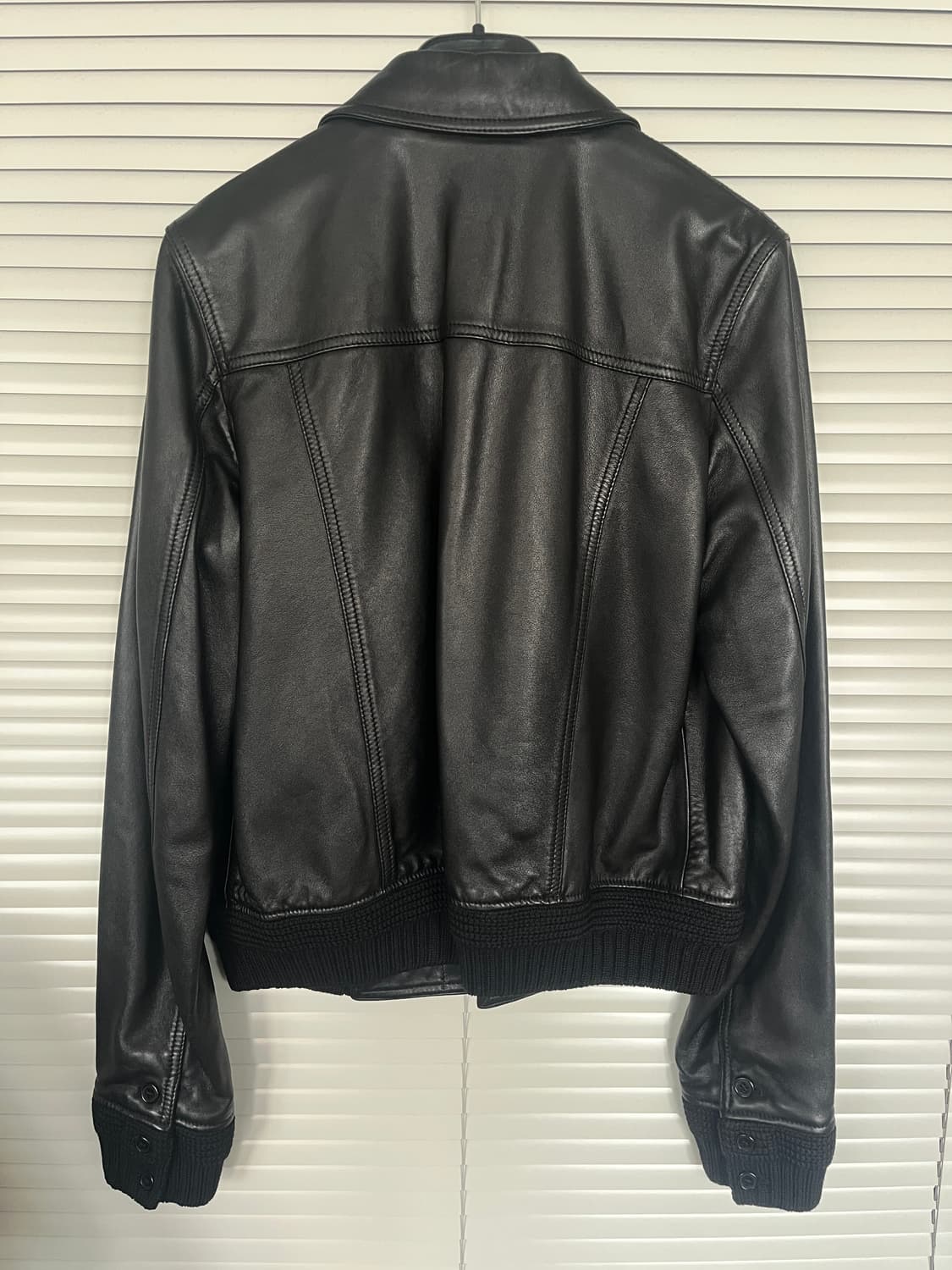생로랑 레더 트러커 가죽자켓 50사이즈 상품이미지2
