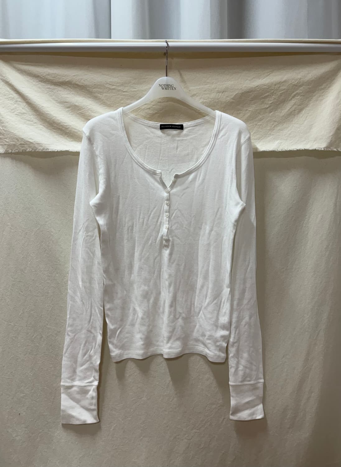 브랜디멜빌 젤리 롱슬리브white 상품이미지1