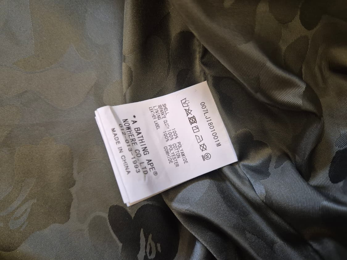 22fw BAPE Golf mr.bathing ape jacket 상품이미지9